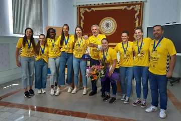 Recepción al Rocasa Gran Canaria por la ULPGC y firma de un convenio de colaboración/TA.